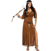 Костюм девушки индейского племени