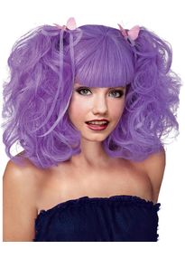 Фиолетовый парик феи
