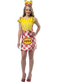 Костюм Картошка Фри женский