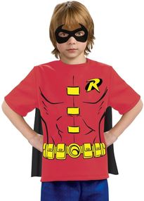Набор Робин детский маска/накидка/футболка