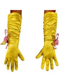 Перчатки желтые для маленьких красавиц