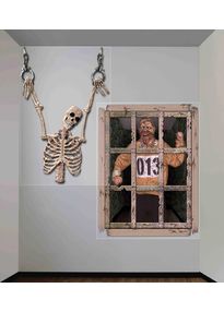 Декорация на стену Заключенные 1,2 х 1,6м