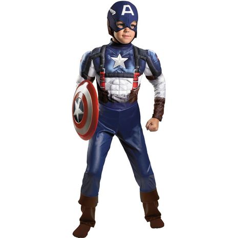 Детский костюм капитана Америка