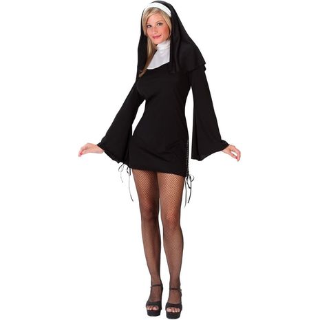 Карнавальный костюм легкомысленной монахини