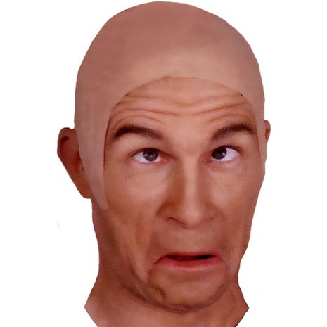 Лысина телесный цвет